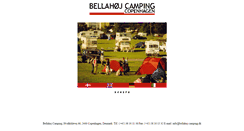 Desktop Screenshot of bellahoj-camping.dk